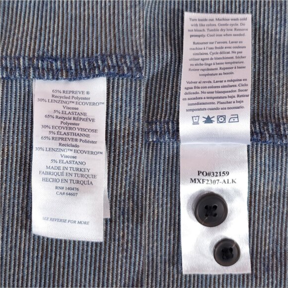 Faherty Mens Size XL Legend Sweater Flannel Shirt Alpine Lake Plaid Soft - Picture 10 of 12